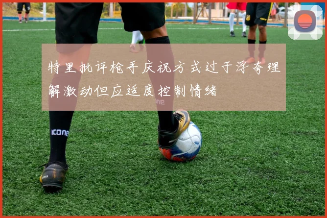 特里批评枪手庆祝方式过于浮夸理解激动但应适度控制情绪
